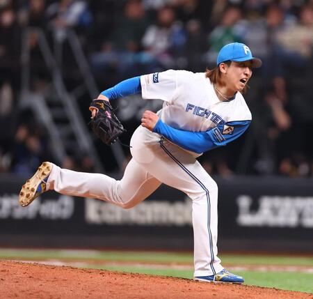 ８回、力投する細野（撮影・中島達哉）