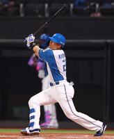 ２回、３ランを放つ清宮幸（撮影・中島達哉）