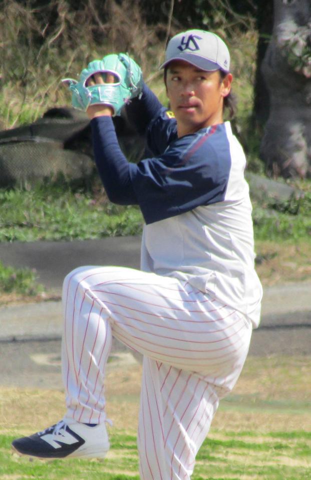 　必勝を誓った小川