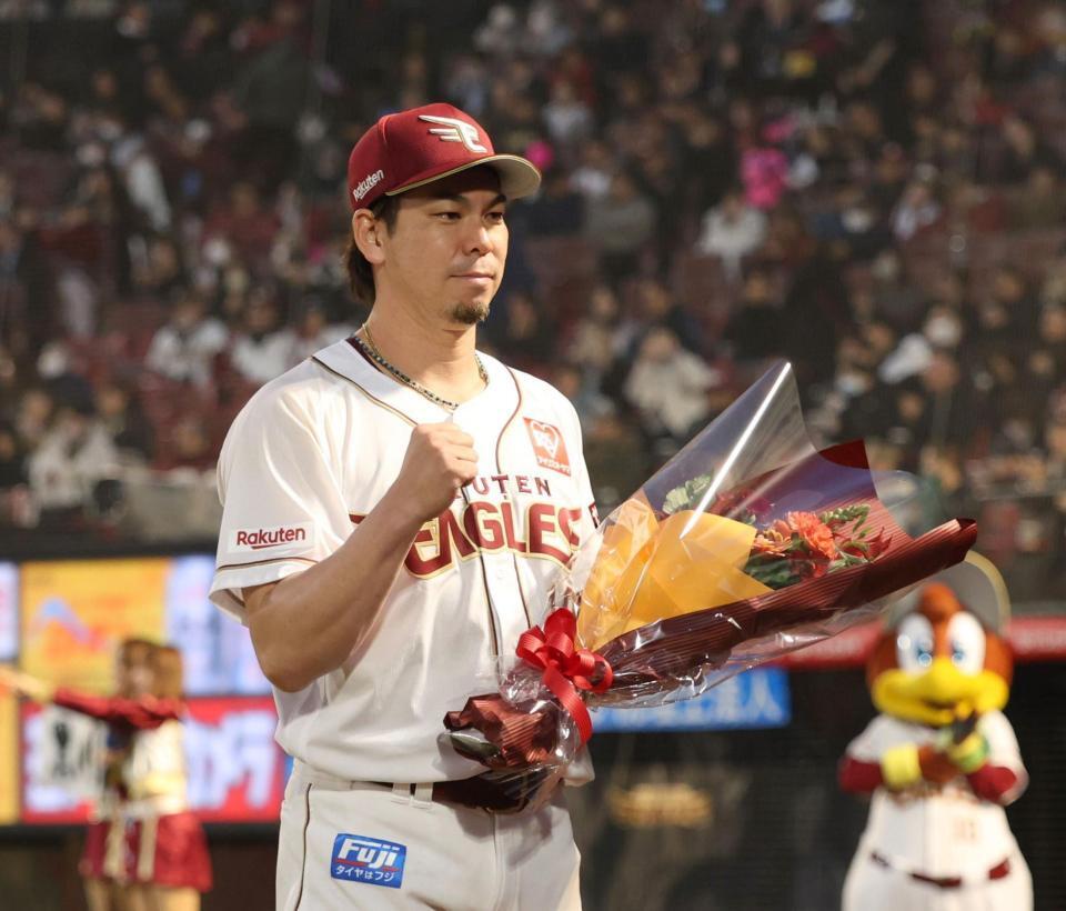 日米通算２５００投球回を達成した前田（撮影・佐々木彰尚）