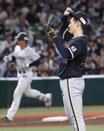 　４回、逆転２ランを浴びた高島