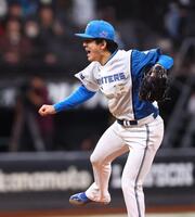 ４回、力投する北山（撮影・中島達哉）