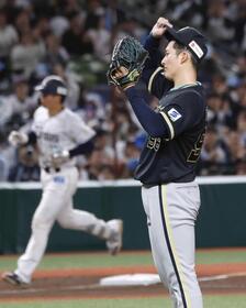 　４回、逆転２ランを浴びた高島