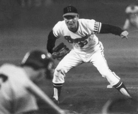 　プロ通算２５４勝を挙げた梶本隆夫さん