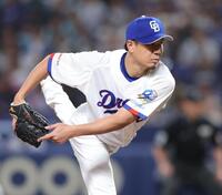 先発し力投する大野（撮影・西岡正）