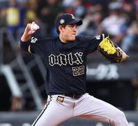 日本ハム戦に先発する九里（撮影・中島達哉）