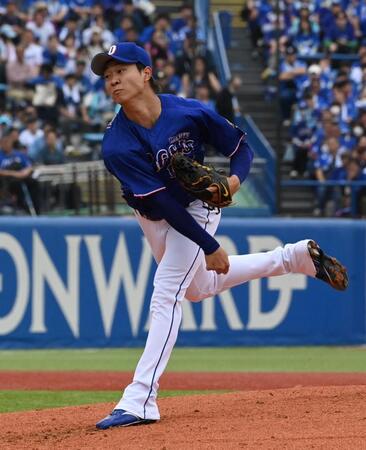 力投する先発の高橋宏（撮影・持木克友）