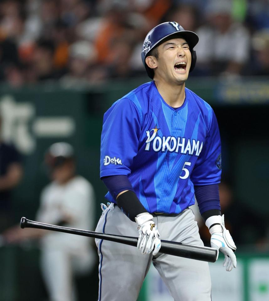 ７回、見逃し三振に倒れた山本（撮影・伊藤笙子）