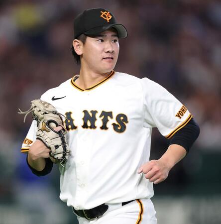 初回を三者凡退に抑えた井上（撮影・伊藤笙子）