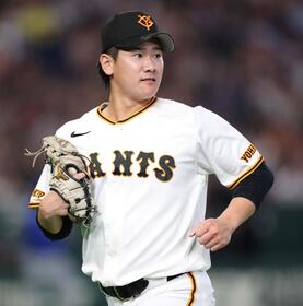 初回を三者凡退に抑えた井上（撮影・伊藤笙子）