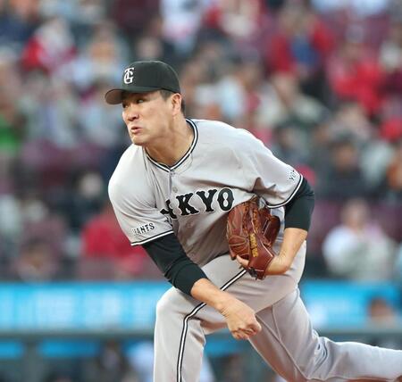 先発し力投する田中将（撮影・北村雅宏）