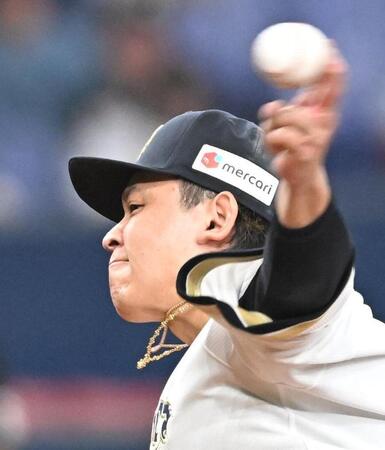 力投する宮城（撮影・高部洋祐）