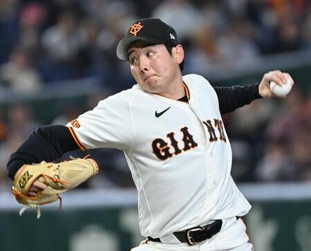 ヤクルト戦に先発した竹丸