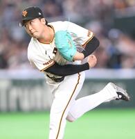 ６回途中から登板し好リリーフを見せた船迫（撮影・開出牧）