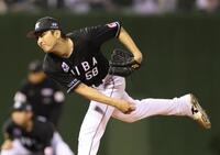 力投する河村（撮影・金田祐二）