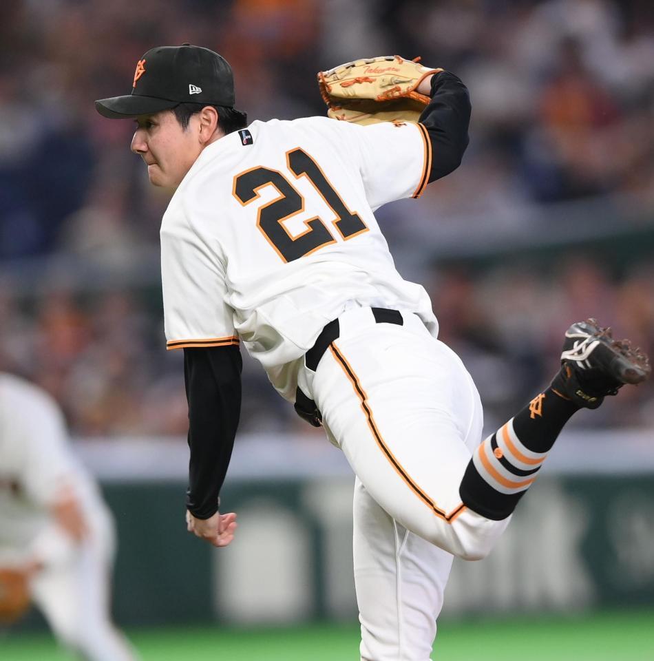 力投する竹丸（撮影・開出牧）