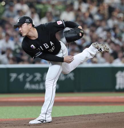 　西武戦に先発した田中