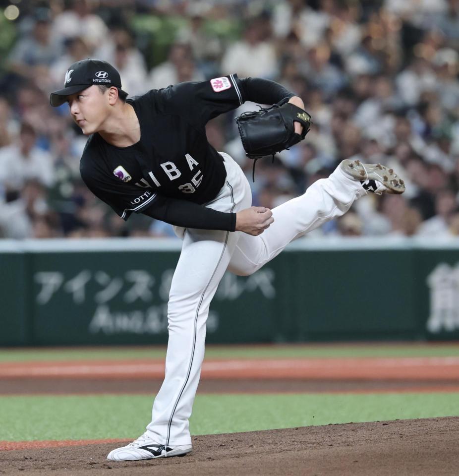 　西武戦に先発した田中