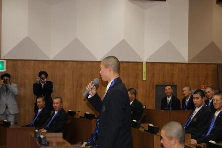 大阪桐蔭・吉岡貫介投手