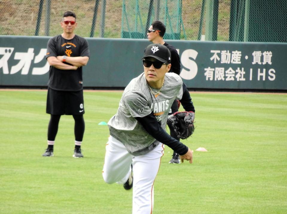 最終調整する則本