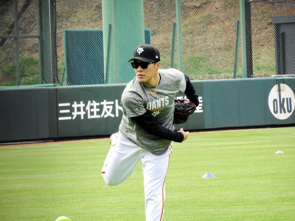 最終調整する則本