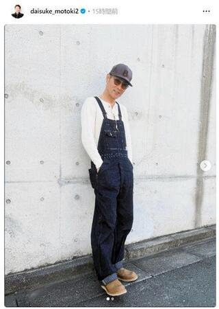 　元木大介氏のインスタグラム（ｄａｉｓｕｋｅ＿ｍｏｔｏｋｉ２）より
