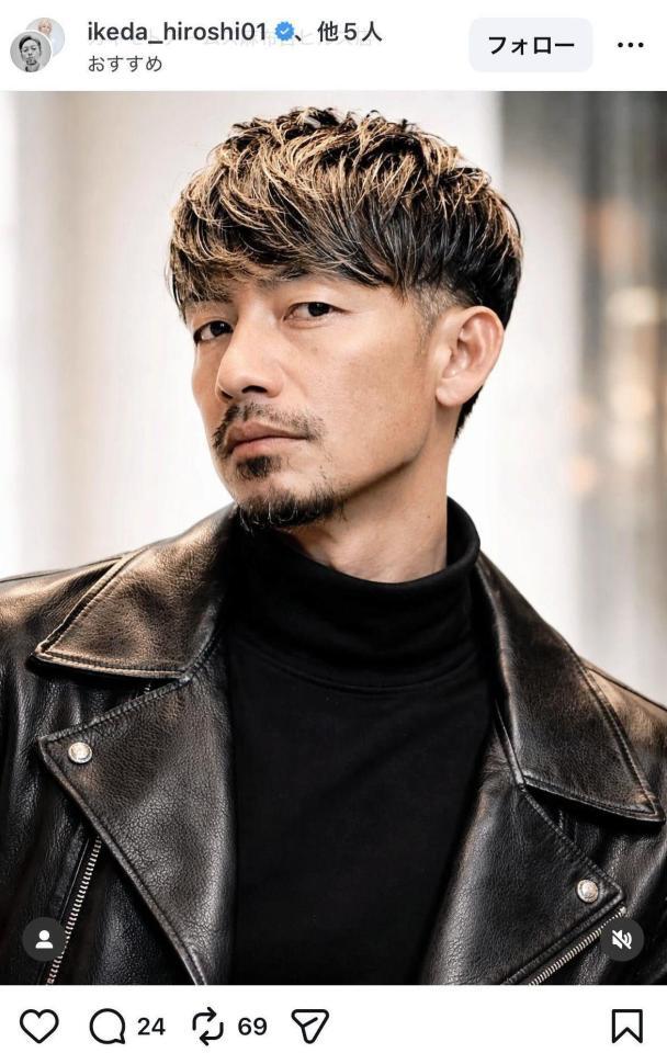 Ｉｋｅｄａ　Ｈｉｒｏｓｈｉのインスタグラム＠ｉｋｅｄａ＿ｈｉｒｏｓｈｉ０１より