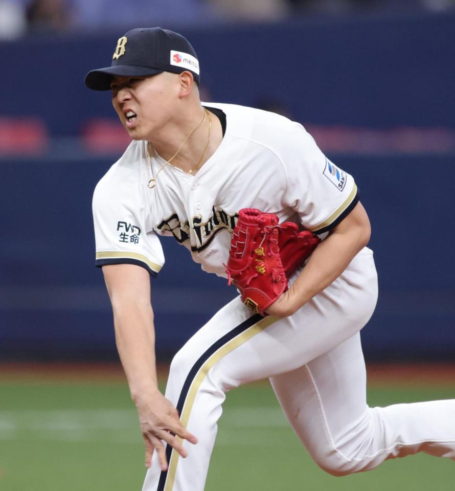 ９回、４番手で登板した椋木（撮影・坂部計介）