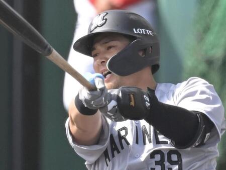 ロッテ・井上広大