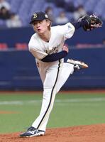 好投するオリックス先発の寺西（撮影・坂部計介）