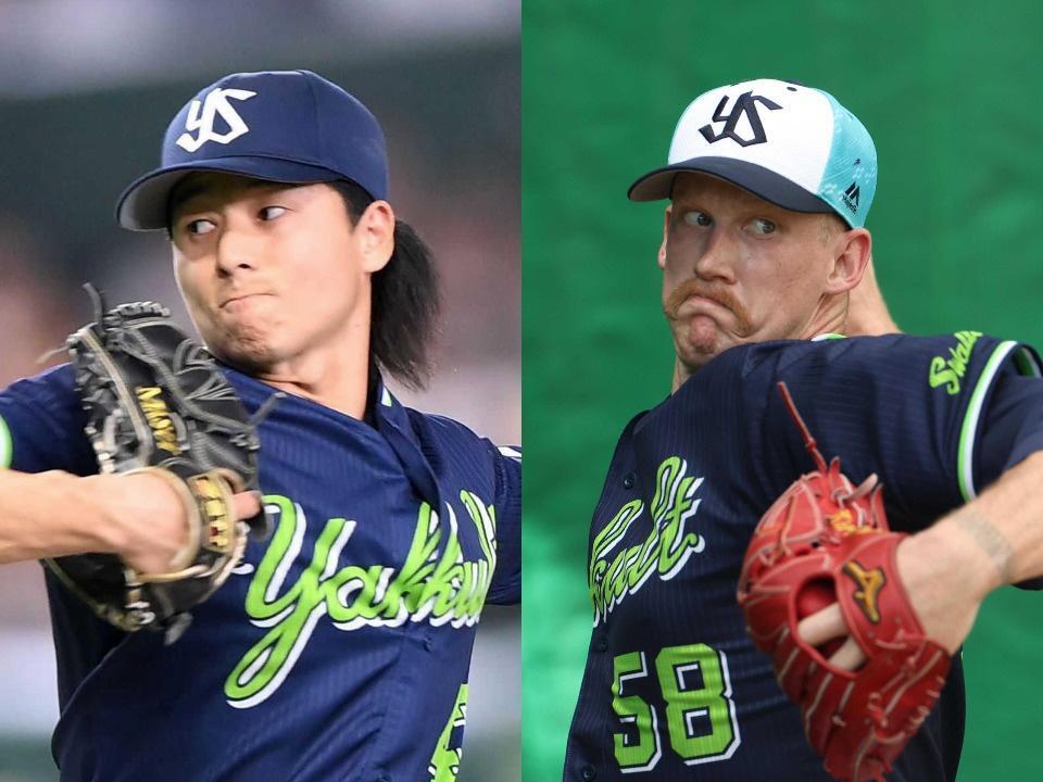 　増居（左）とウォルターズ