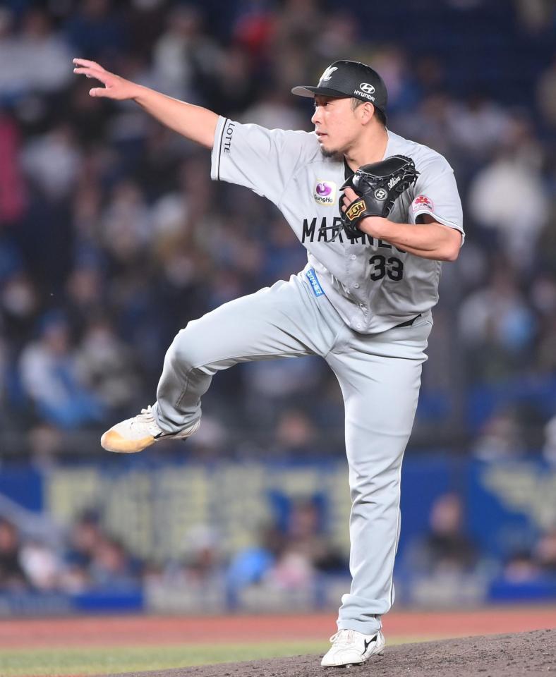 ５回から登板し２イニングを無失点に抑えた八木（撮影・開出牧）