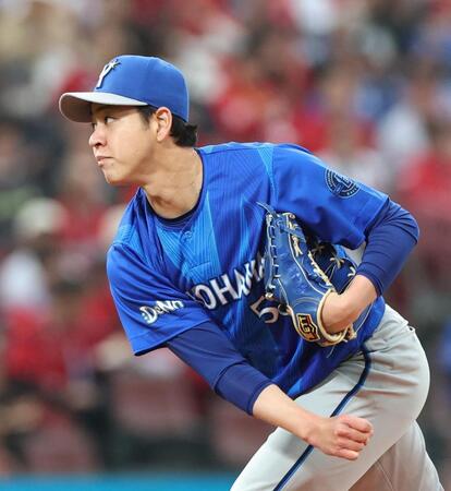 先発し力投する平良（撮影・北村雅宏）