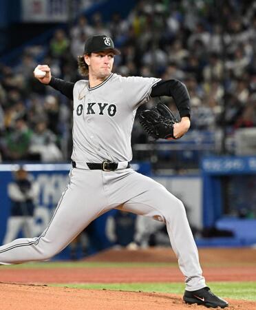 ヤクルト戦に先発したウィットリー