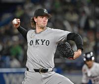 ヤクルト戦に先発したウィットリー