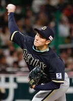 ソフトバンク戦に先発した高島