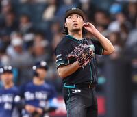 ６回、先制を許した伊藤（撮影・中島達哉）