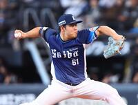 ６回、力投する平良（撮影・中島達哉）