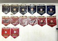 　食堂に飾られているペナント