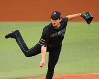 ４回、力投する達（撮影・中島達哉）