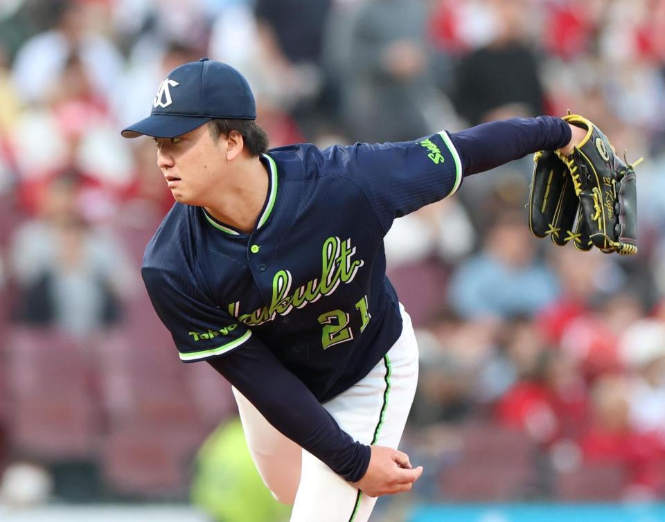 先発し力投する吉村（撮影・北村雅宏）