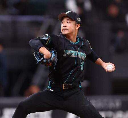 １０回、登板した島本（撮影・中島達哉）