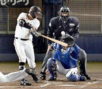 ２回、竹丸が中前打を放つ