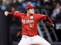 日本ハム戦に先発する滝中（撮影・中島達哉）