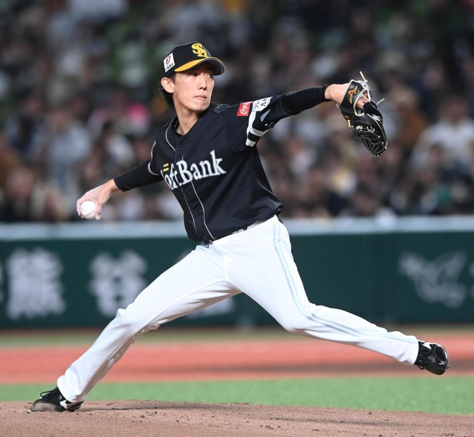 好投する大津（撮影・園田高夫）