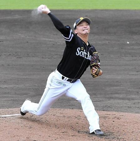 力投する東浜(撮影・畠山賢大）