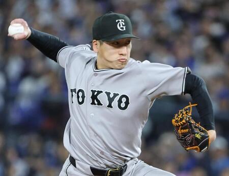 ８回に３番手で登板した大勢