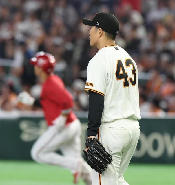 巨人・則本が広島打線にめった打ち