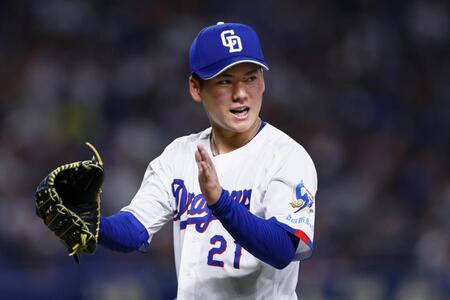 　７回無失点で２勝目を挙げた金丸（共同）