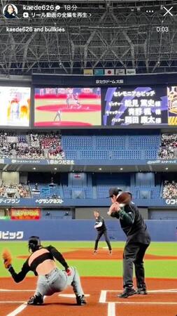 青野楓のインスタグラム＠ｋａｅｄｅ６２６より